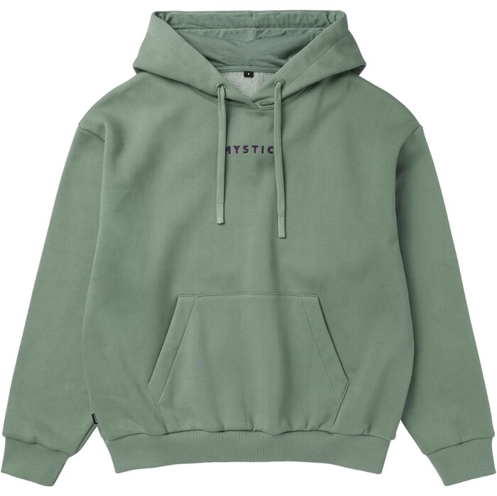 2024 Mystic Frauen Brand Hoodie 35124.250515 - Frozen Green